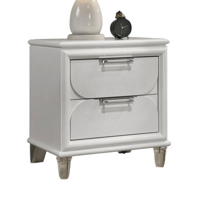 Nightstand Bedside Table With Drawers