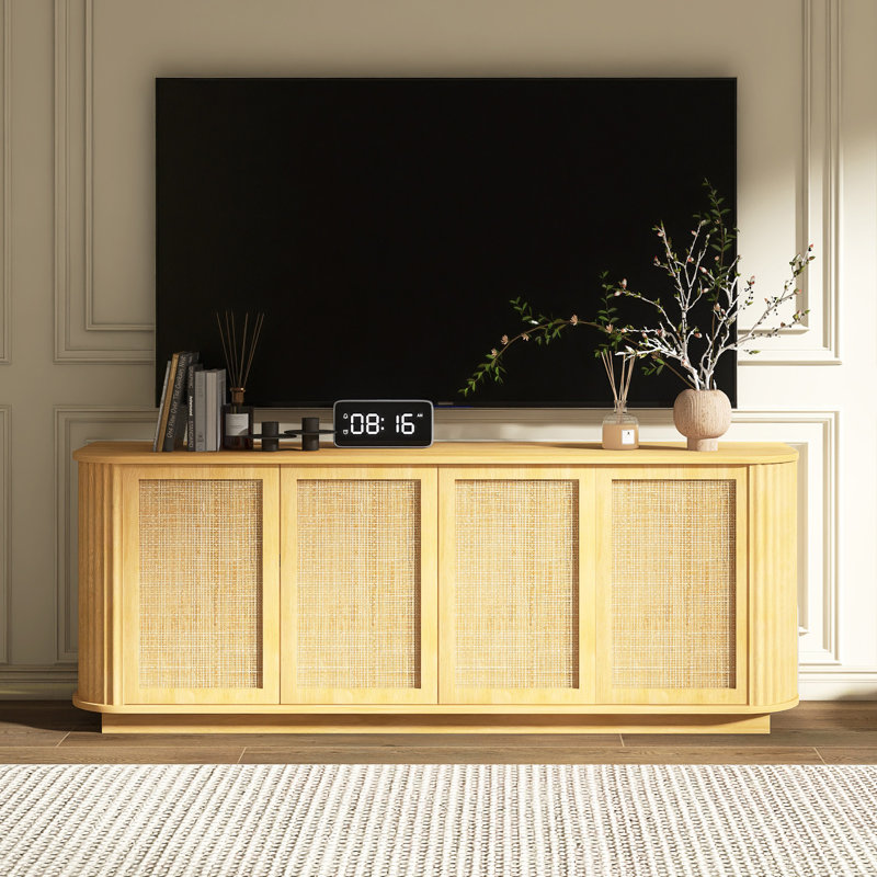 Meuble télé 64 po avec tablettes 64 po