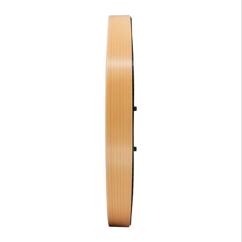 QXA797BLH Wall Clock, Brown, Tan