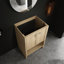 Meuble-lavabo autoportant 24 po Oak