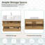 Meuble-lavabo flottant double 84 po Newark