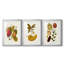 Exotic Botanicals I - Impression personnalisée de qualité supérieure avec cadre mat - 3 pièces-724752515-724752514