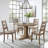 Heymann 5-Piece Dining Set with Solid Wood Chairs