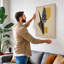 Study in Tan Botanical - Wrapped Canvas-1177711901-1177711972