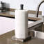 Metal and Wood Freestanding Paper Towel Holder-1924081483
