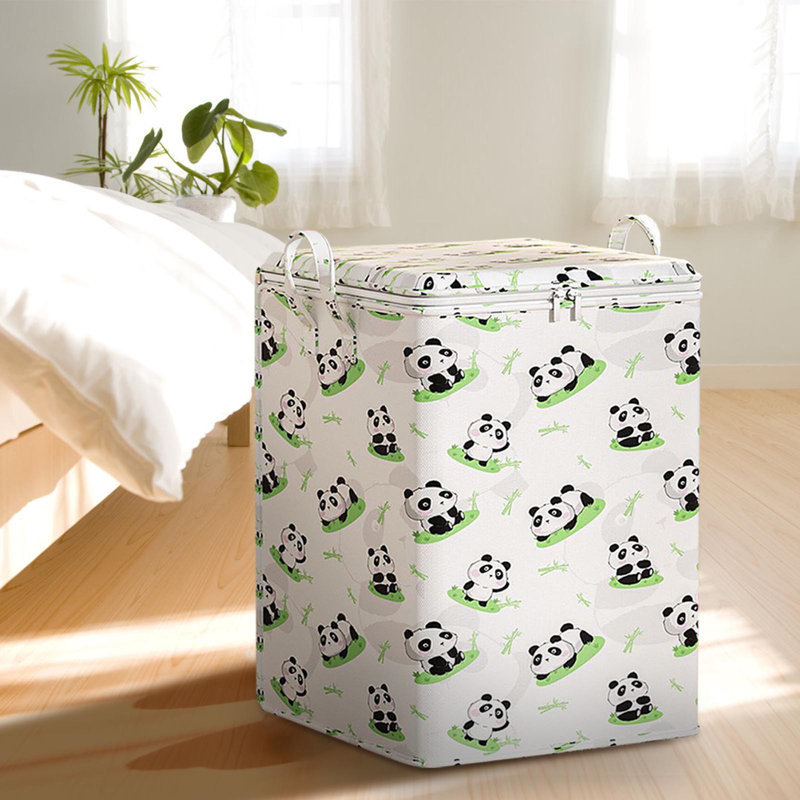  Large Capacity Storage Bags, Clothes Storage Bins Foldable Storage Containers with Reinforced Handles, Closet Organizers and Storage for Clothing, Sweater, Comforter, Bedding