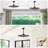 33" Ceiling Fan With Light Candles