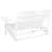 Hartnell Solid Wood Acacia Outdoor Bench-350069703