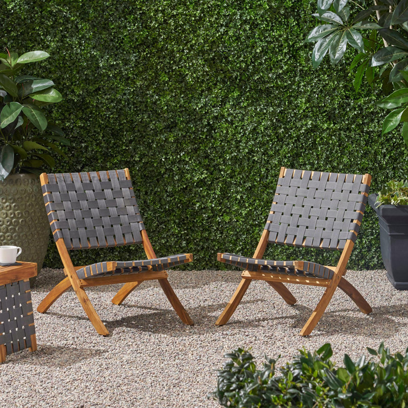 Ensemble de 2 chaises pliantes HUNTSVILLE
