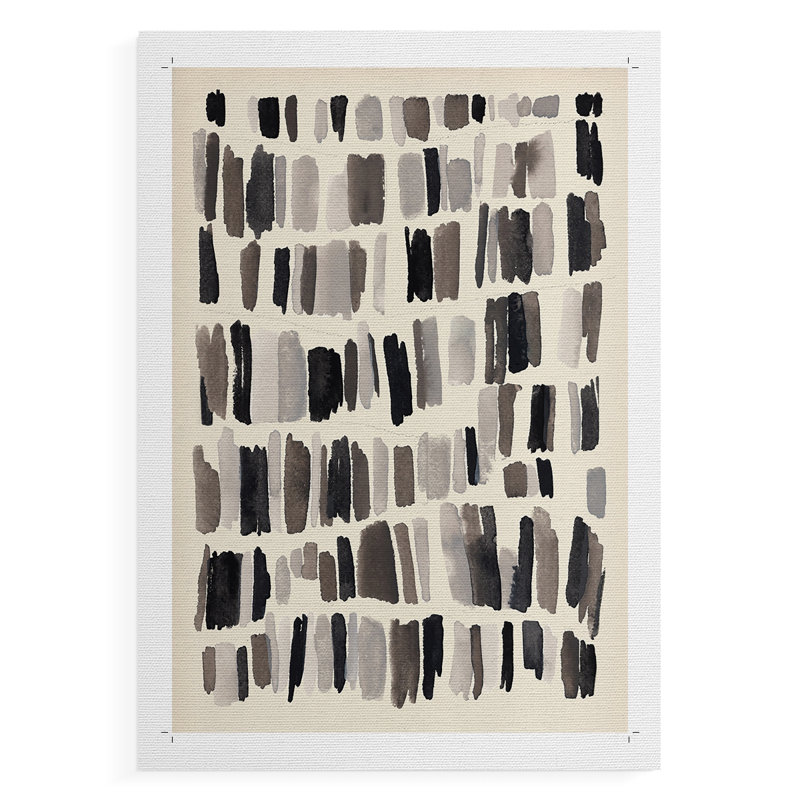 Craie et silex II - impression sur toile seulement - non encadrée, H 48 po x l 32 po