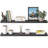 Miami 48" W x 8" D Floating Shelves Set with Invisible Wall Mount Brackets-359797072