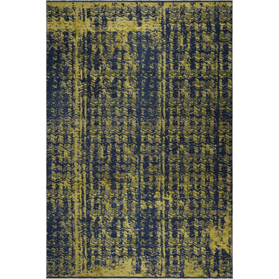 Rapture Yellow/Black Luxury Area Rug