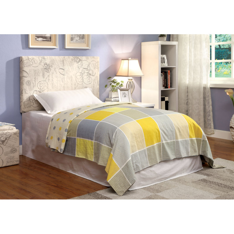 Keilianys Upholstered Panel Headboard, Twin