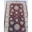 Tapis rouge / ivoire Agra