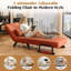 Upholstered Fabric Convertible Chair-648085404