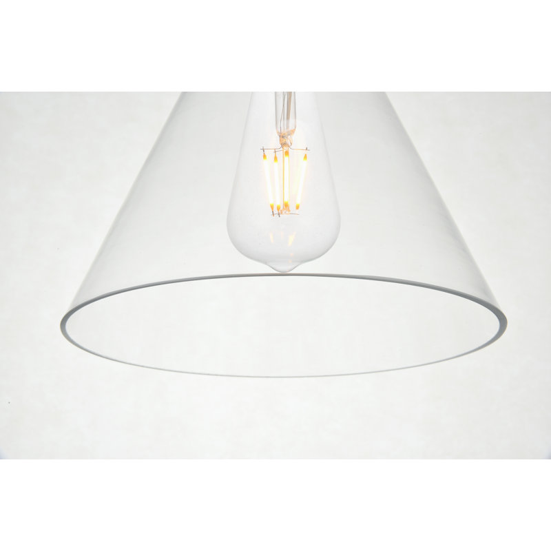 Luminaire suspendu en grappe 3 lumières Inola, Noir