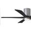 Irene Flushmount Light Kit 5 Blade LED Ceiling Fan-326228180-327028476-400726664