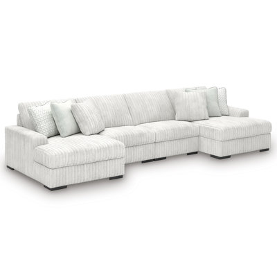Canapé modulaire 4 pièces avec méridienne Stupendous
