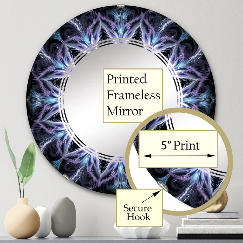 Miroir mural sans cadre Hoylake, 24 po x 24 po