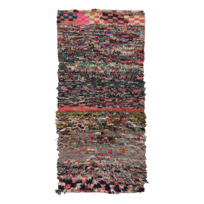 One-of-a-Kind 2’10”x6’ Hand Knotted Area Rug