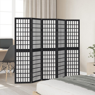175cm W 5 - Panel Folding Room Divider