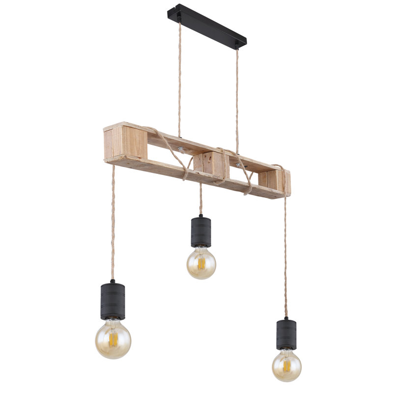Piotrowski 3 - Light Black Kitchen Island Pendant