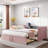Upholstered Daybed With Pop Up Trundle-430244546