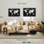 "Art mural carte noir et blanc"-1467544177