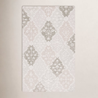 Garvin Hand-Tufted Wool Floral Rug