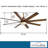 Slipstream 65" 8 - Blade Outdoor LED Smart Standard Ceiling Fan with Remote Control and Light Kit Included-41667022