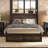 Murphy Bed, Cabinet Bed With Charging Station Large Storage Drawer For Home Office Or Small Room, Hideaway Bed-2074877348-2054628365