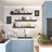 Hidden Bracket Shelf, Wall Bookshelf For Living Room, Kitchen Shelf, Rustic Decor, Floating, 1Pc-1533703210-1517533320