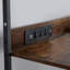 Armoire à café avec prise de courant