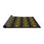 Tapis de zone dorée/noir à motifs-1448547386
