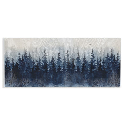 Bois de sapin rustique bleu forêt par Carol Robinson 955