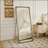 Full Length Mirror with Stand, 70.1"x31.9" Floor Standing Large Dressing Mirror Hanging or Leaning Against Wall for Bedroom Living Room, Antique Gold