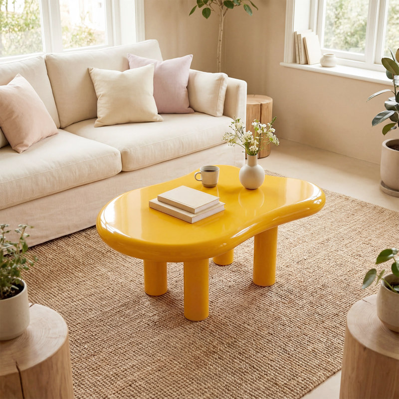 Cute Modern Coffee Table,Cloud Coffee Table