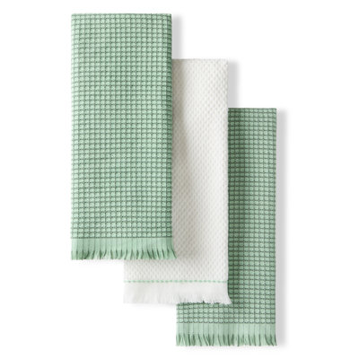 KITCHENAID Gourmet Series Gridlines Kitchen Towels 3-Pack