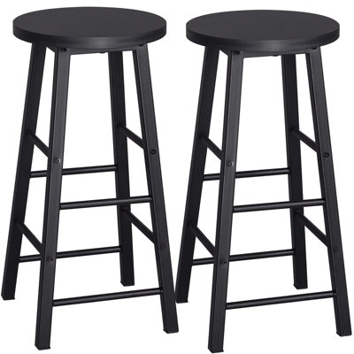 Counter Stool with Metal Frame