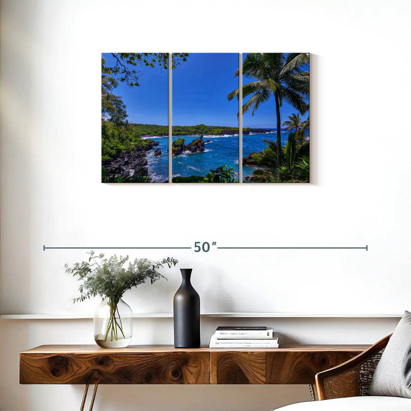 Plage de sable noir Gillard Honokalani, H 20 po x l 33 po