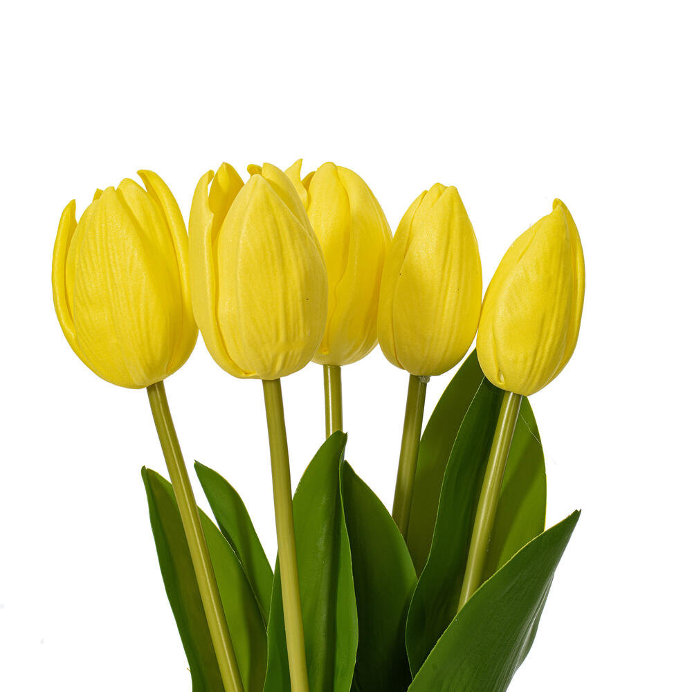 Jasiah Tulip Floral Stems, Yellow