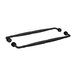 FHC BAR24CH Towel Bar, Constructed from Brass Material, 24" Center To Center, Glass Thickness 1/4" to 1/2", Polished Chrome Finish