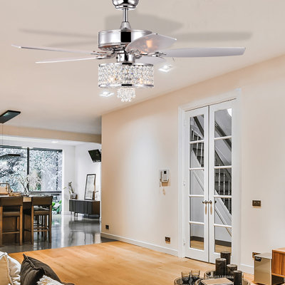 Anastajia 50'' Ceiling Fan with Light Kit