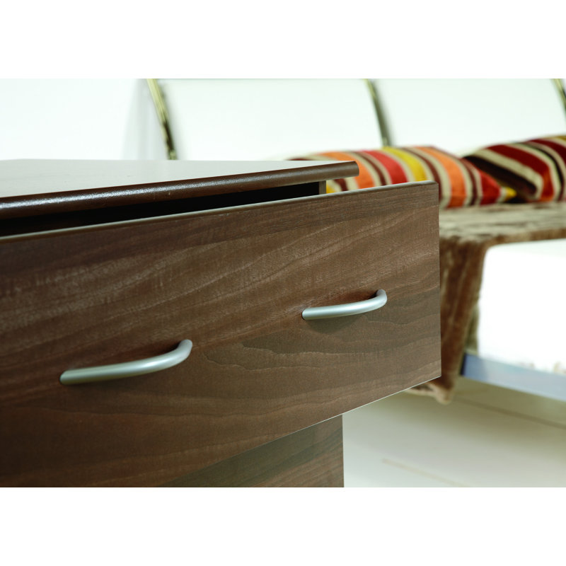 Crete 76.5 cm W Chest of 4 Drawers, Noche