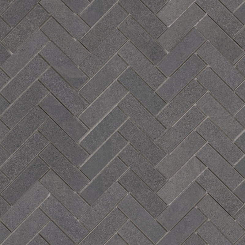 Mosaïque en porcelaine Burlington 1 x 3 Burlington, Gris foncé
