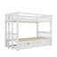 Lit simple avec lit gigogne coulissant-102463240