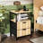 15 Inches Wide Odriscoll - 2 Drawers, 1 Shelf, US Power Outlet - Set Of 2-1489537183