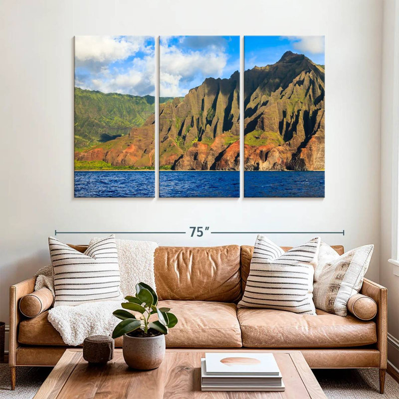 Gillard Na Pali Coast Mountains, H 42 po x l 65 po