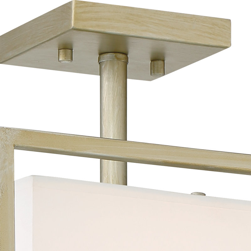 Colston Fabric Semi Flush Mount