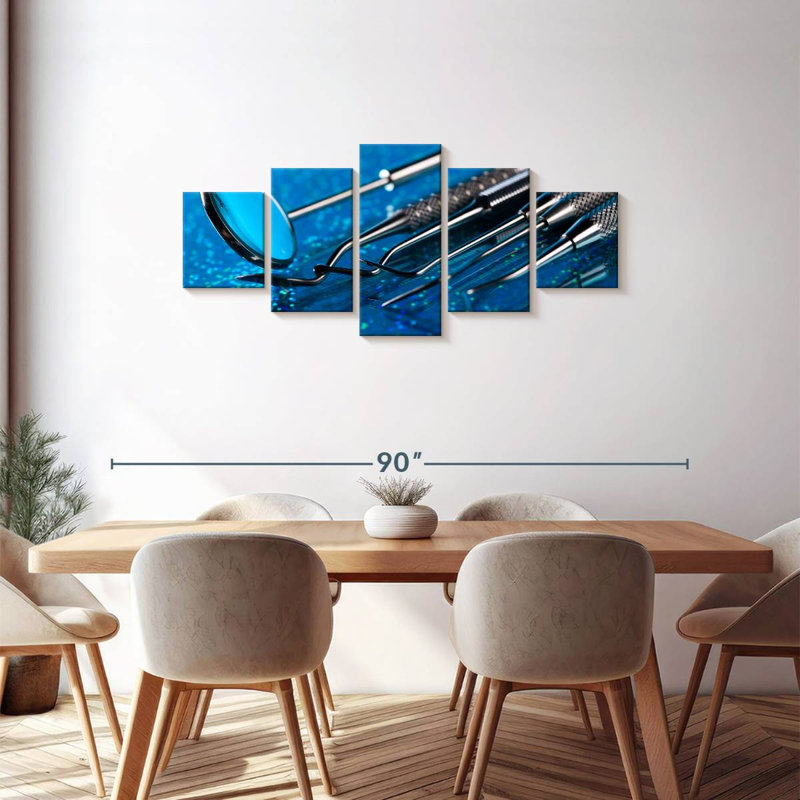 Dental Materials, 30" H x 68" W